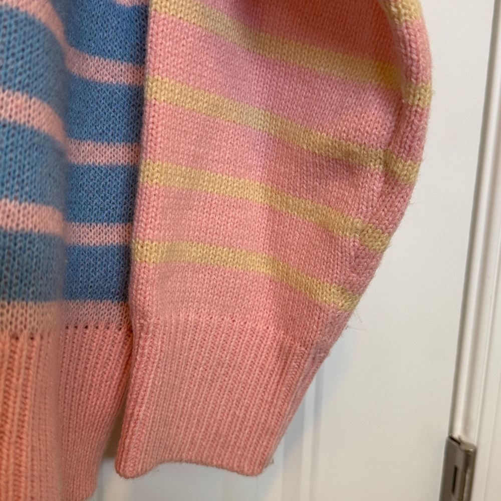 Haptics Striped Color Blocked Sweater Small - Picture 7 of 9